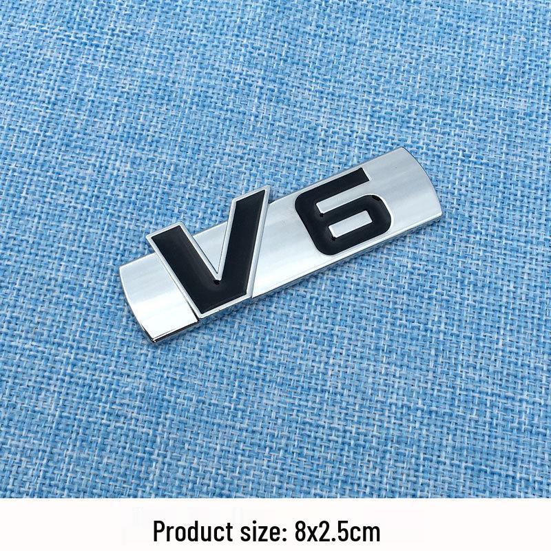 Geely Boyue/Emgrand/Borui Rear & Side TGDI V6 Logo Sticker Set