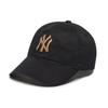 MLB New York Yankees Cotton Baseball Caps Unisex Black Fashion 3ACP0621N-50GOS