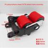Manual Hydraulic Forklift Wheel Frame With Wheels 80x70mm For Noblift Hydraulic Pallet Truck Wheel Frame Nylon Wheel