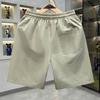 Men's Quick Dry Casual Shorts, Elastic Waist Drawstring Summer Beach Shorts (L-5XL)