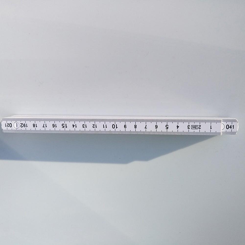 2 Meters Slide Ten-Parts Fold Up Folding Ruler Measuring Tool For Carpenter