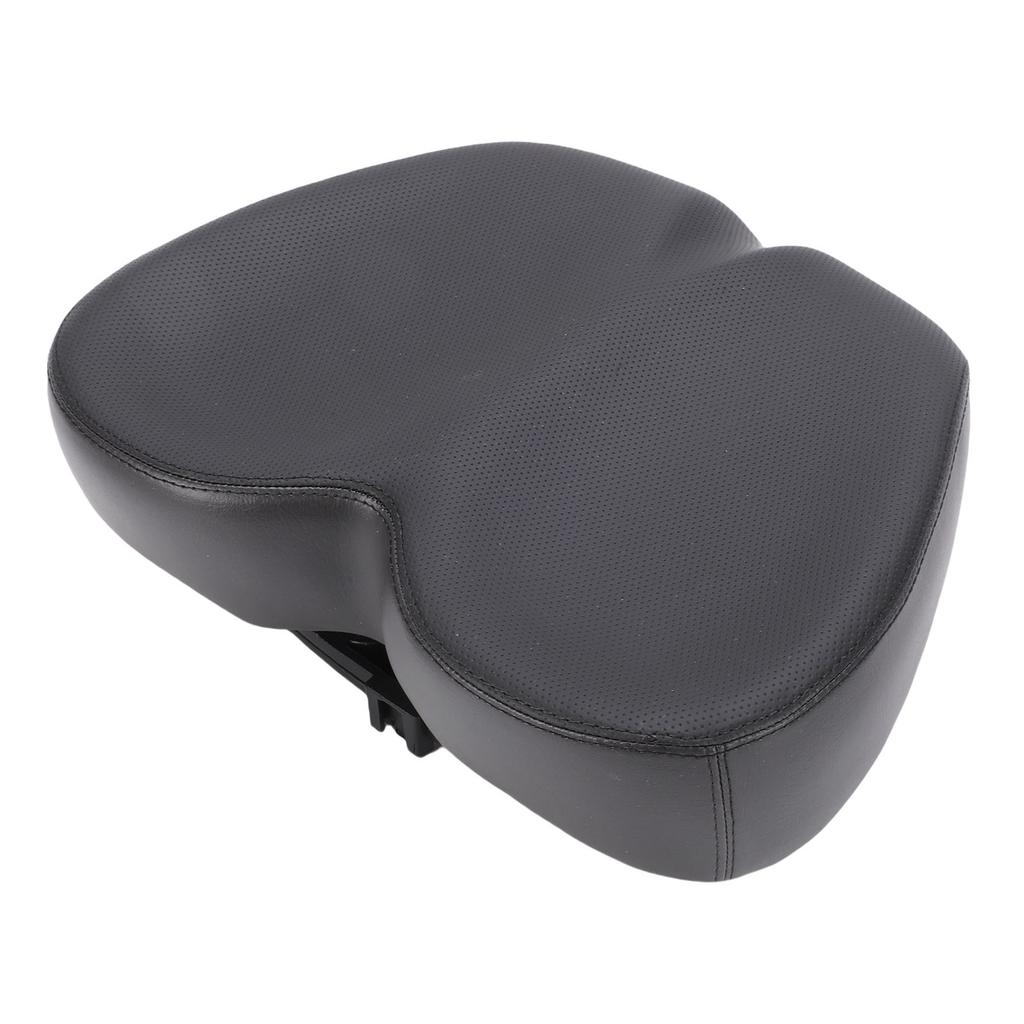  Noseless Wide Bike Seat Cushion Shock Absorbing for Mountain Bike 