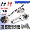 Motorcycle Highway Front Foot Pegs Folding Footrests Clamps 20-26MM For BMW R1250GS R 1200 GS ADV R1200GS Adventure LC HP GSA