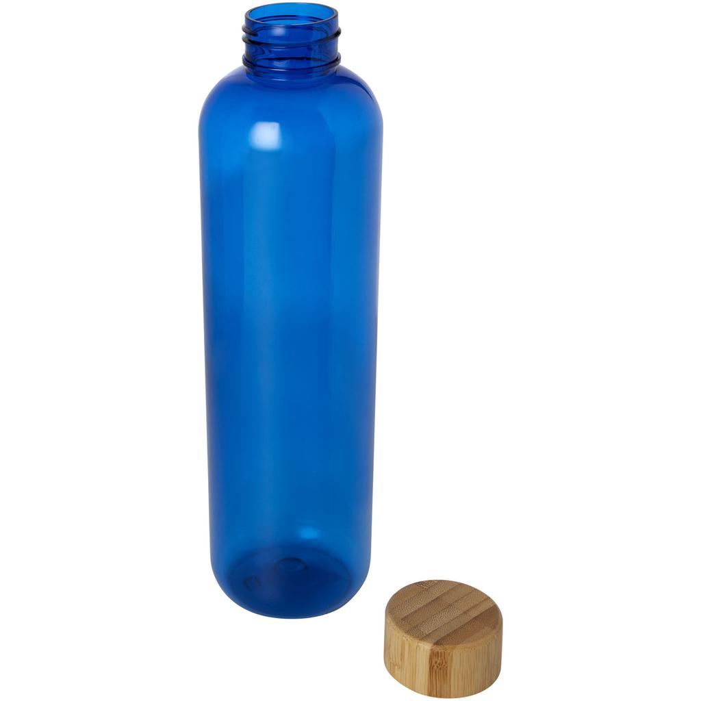 Recycled Plastic Water Bottle, 1000 Ml "Ziggs" Blue
