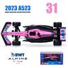 APTJ4 Bburago 1:43 F1 Red Bull Ferrari Mercedes Benz Aston Martin McLaren Alfa Romeo Legierung Luxusauto Druckguss-Automodell Spielzeugserie