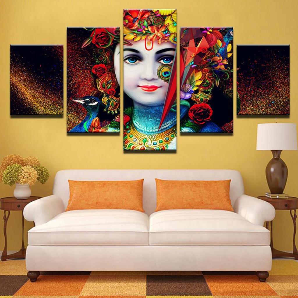 5 Piece Canvas Wall Art Modern Artwork Canvas Panel Prints for Home Decor