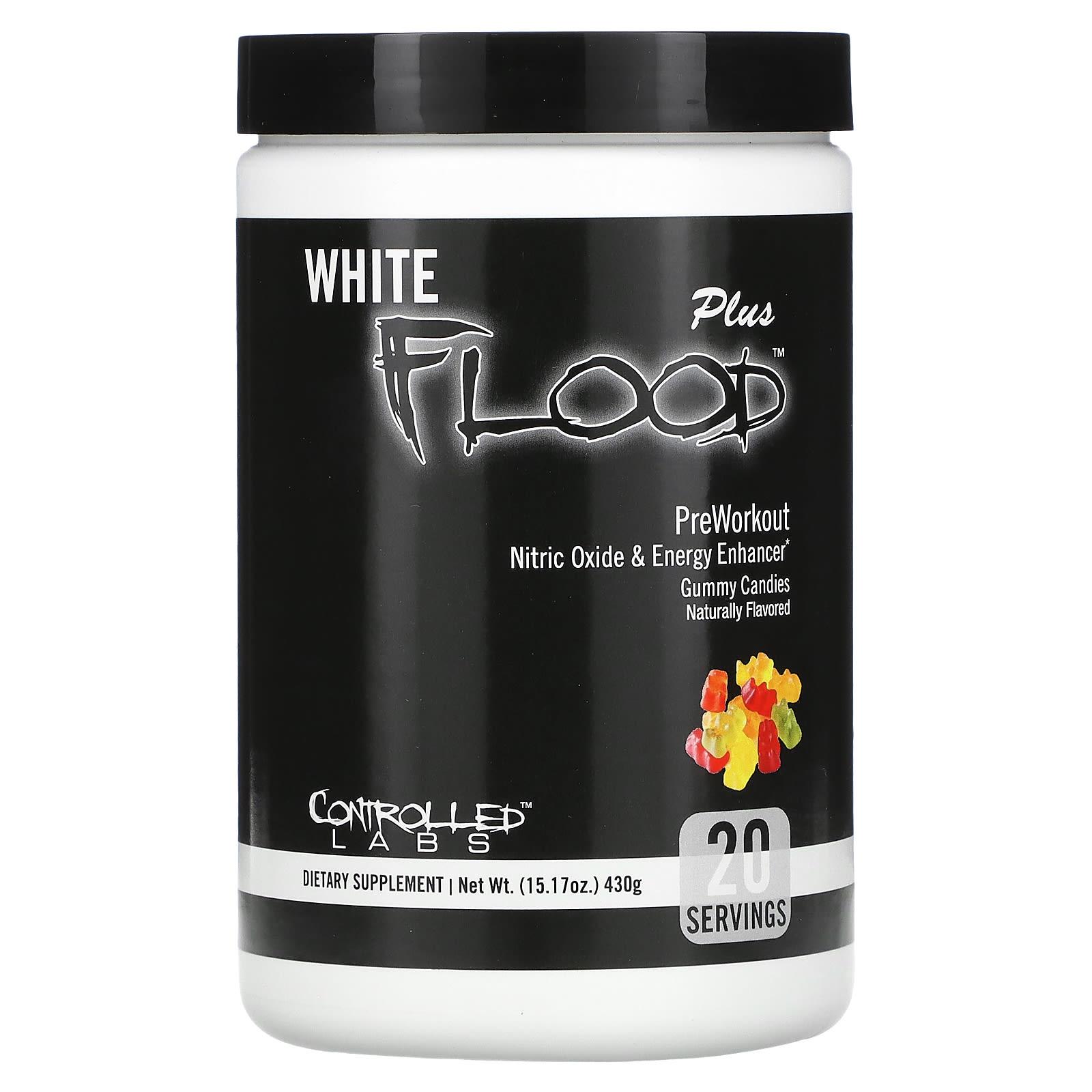 

Controlled Labs, White Fflood Plus, pre-workout, gummy candy, 430 g (15.17 oz)