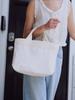 Baie Oud Baie Oud Canvas Tote Bag_Ecru
