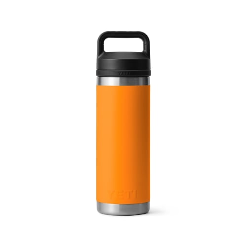 YETI Rambler 18oz Vacuum Insulated Stainless Steel Bottle with Chug Cap (Orange)