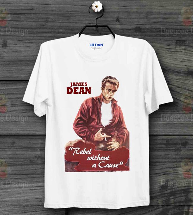 

Джеймс Дин Бунтарь без причины Фильм Крутая Винтажная Унисекс Футболка B307 XL