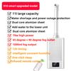 220V Intelligent Electric Humidifiers 11L 1000ML/H LCD Touch Screen Control Commercial Market Spray Humidifier Vegetable Wooden