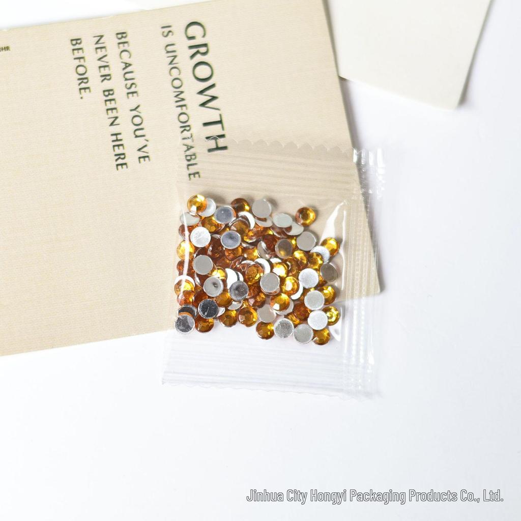 High Flash Flat-Bottomed Nail Art Rhinestones - 1g Bag for DIY and Clothing Decoration