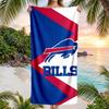 Bills Team Fashion Beach Towel: Ideal for Summer Adventures Soft, Absorbent and Quick Drying Suitable for Swimming and Bathing