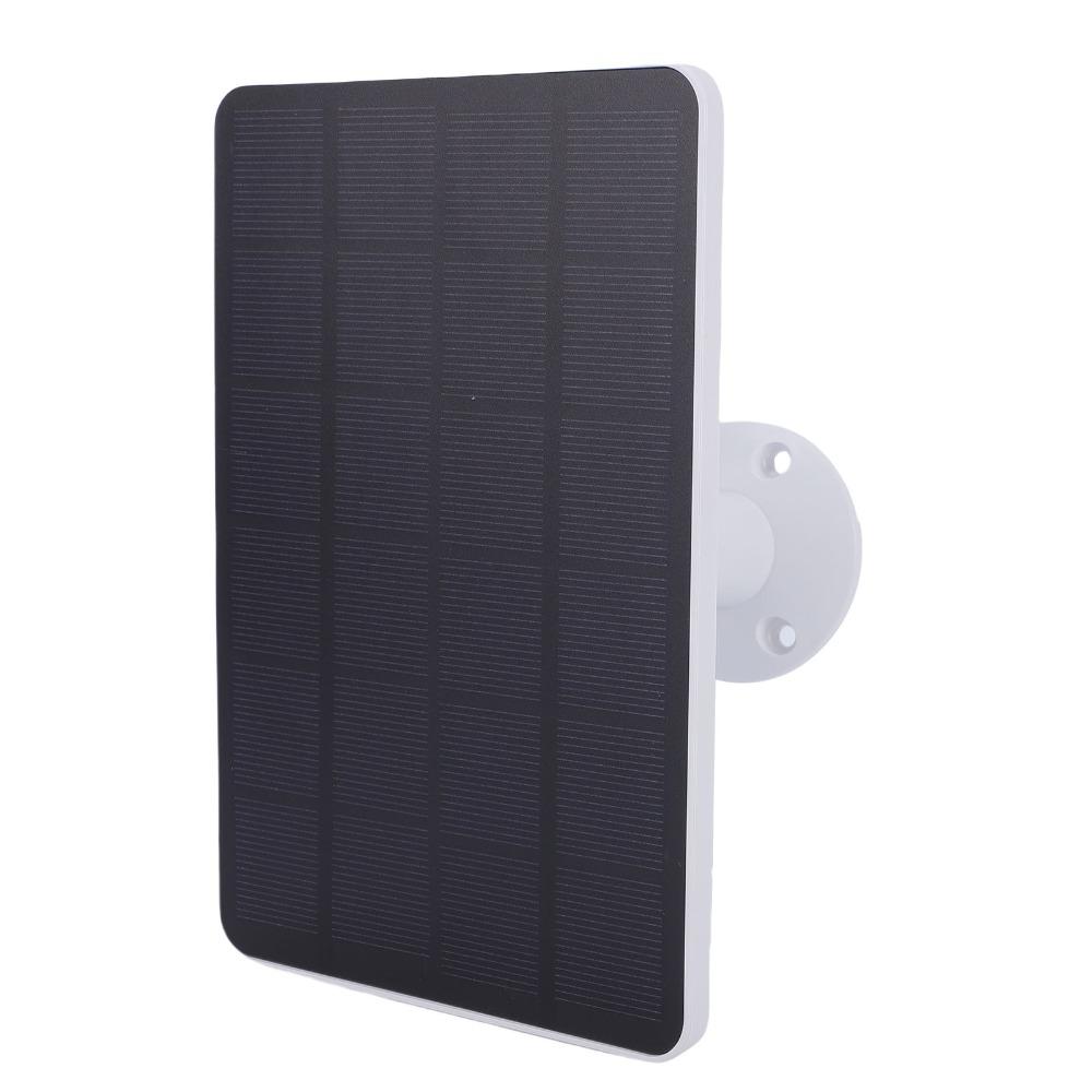 2pcs 4W Solar Charging Panel DC 5V Wireless Camera Solar Panel  For Security Camera