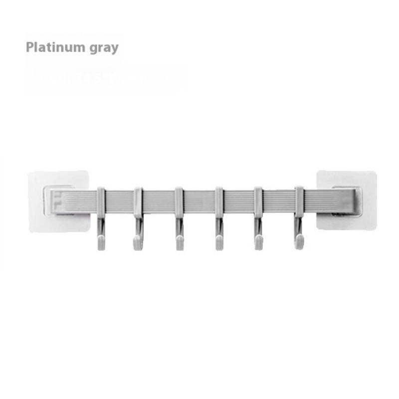 Küchenhakenleiste Bohrfrei Hängestange Stark Klebend Badezimmer Wandhaken Handtuchhalter