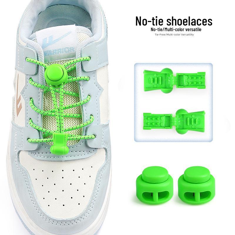 Reflective No-Tie Elastic Shoelaces for Running, Sports, Hiking - Quick and Easy for Lazy and Active Individuals