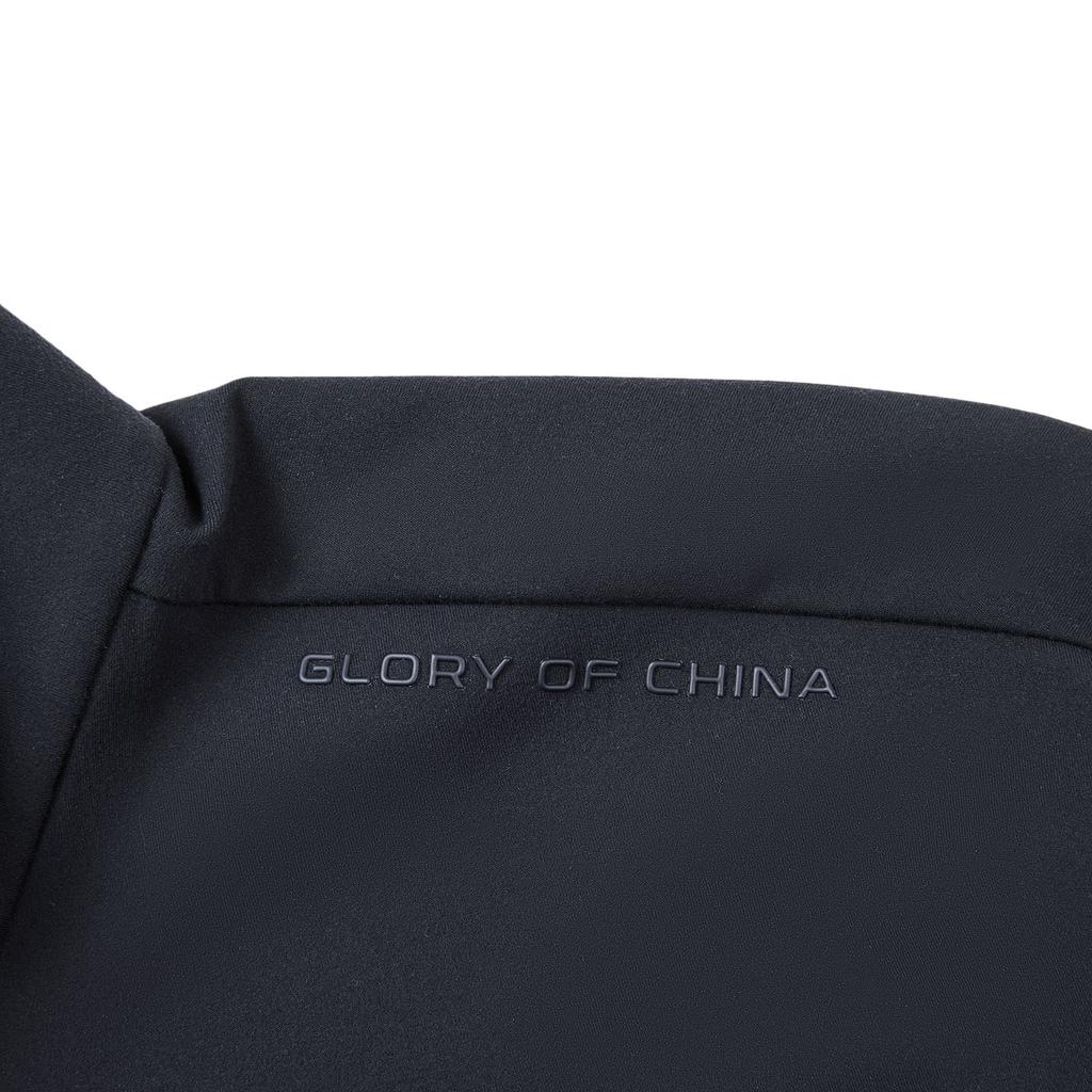 Li-Ning Honor Gold Standard Series Pullover Stand Collar Casual Versatile Soft Comfortable Long Sleeve T-Shirt Men Tops ATLW273-3