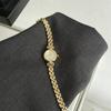 Luxury Bracelet Watches Round Shape Wristwatches Simple Elegant Bangle Bracelet  Fashion Accessory