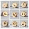 Teamer 10pcs A-Z 26 Letters Stainless Steel Charms for Jewelry Making Initial Alphabet Charms Pendant for Bracelet Necklace DIY