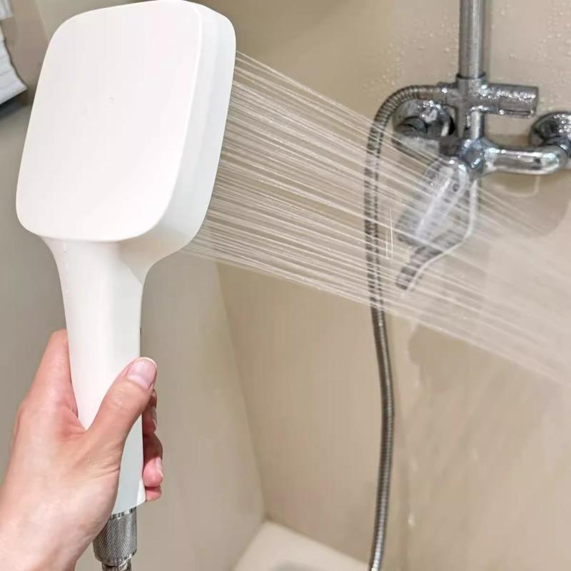

High Pressure Shower Head Large Flow Showerhead Water Saving Filtered Shower Head for Home Hotel Travel Skin Care Bathing Tool