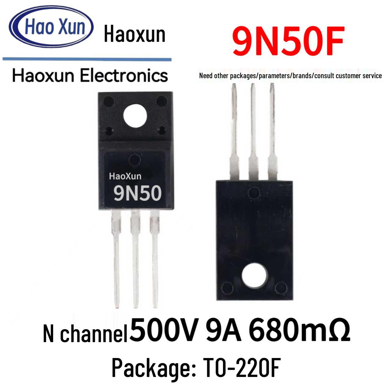 

9N50 500В N-канальний MOSFET TO-220 Польовий транзистор