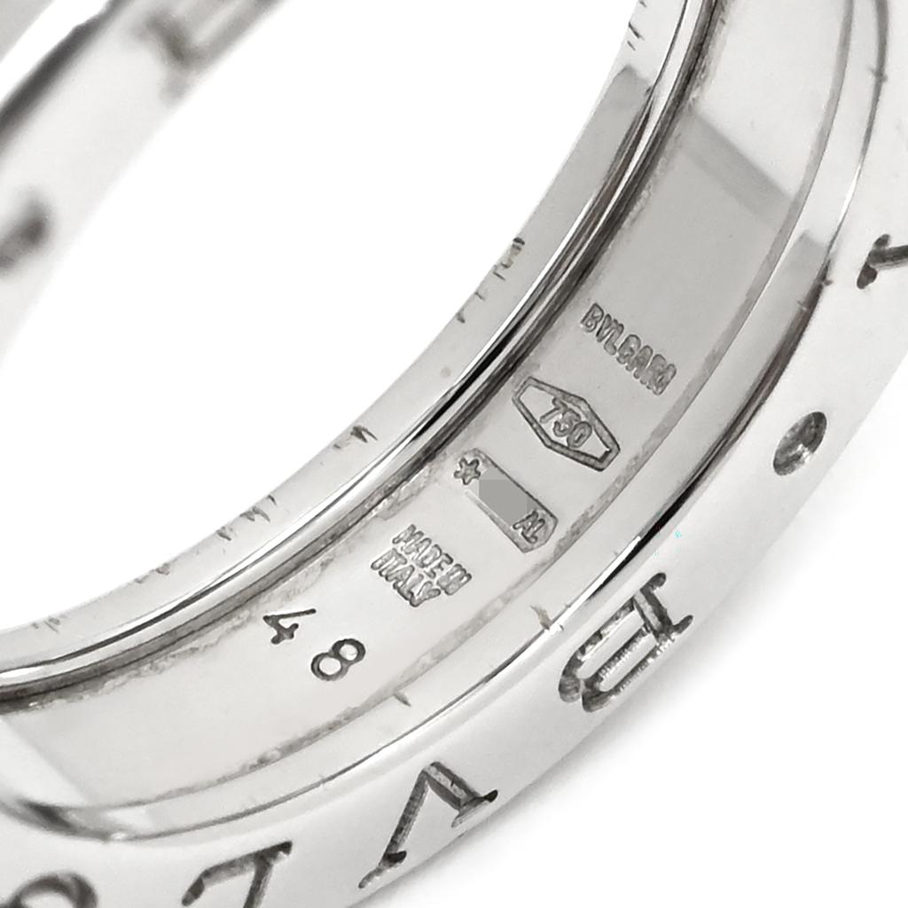 Bvlgari 336018 Be Zero One B-zero1 B-zero1 Ring XSRing Ring K18WG #8(JP Size) Array