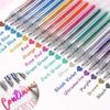 1 Set of 12 Color-Changing Glitter Pens, Liquid Sand, Sparkling Little Stars Gel Pens, Aurora Shiny Pens, Highlighter Pens for Journaling and Drawing