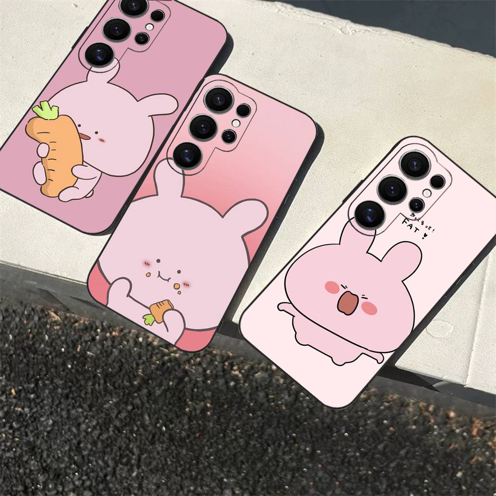 Cartoon A-Asamimichan Phone Case For Samsung S 24 Fe 25 Ultra Plus 20 Lite 21 30 22 23 24 22 Ultra 5G Fundas