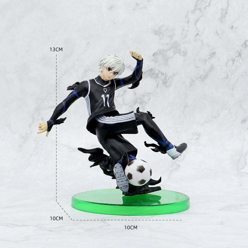 

Four Styles Anime Figure Football Comic Pvc Model Room Decoration Collectible Doll Figure Model Toys Children Birthday Gifts