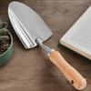 Gardening Shovel Heavy Duty Digging Trowel Ergonomic Handle Stainless Steel Shovel for Gardening Farming Nursery Lawn Landscape
