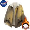 NASA MARVEL Herren Sherpa gefütterte Winterjacke