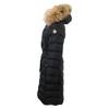 MONCLER [Domestic regular] KHLOE Chloe fur hooded down jacket coat 00 blackUsed