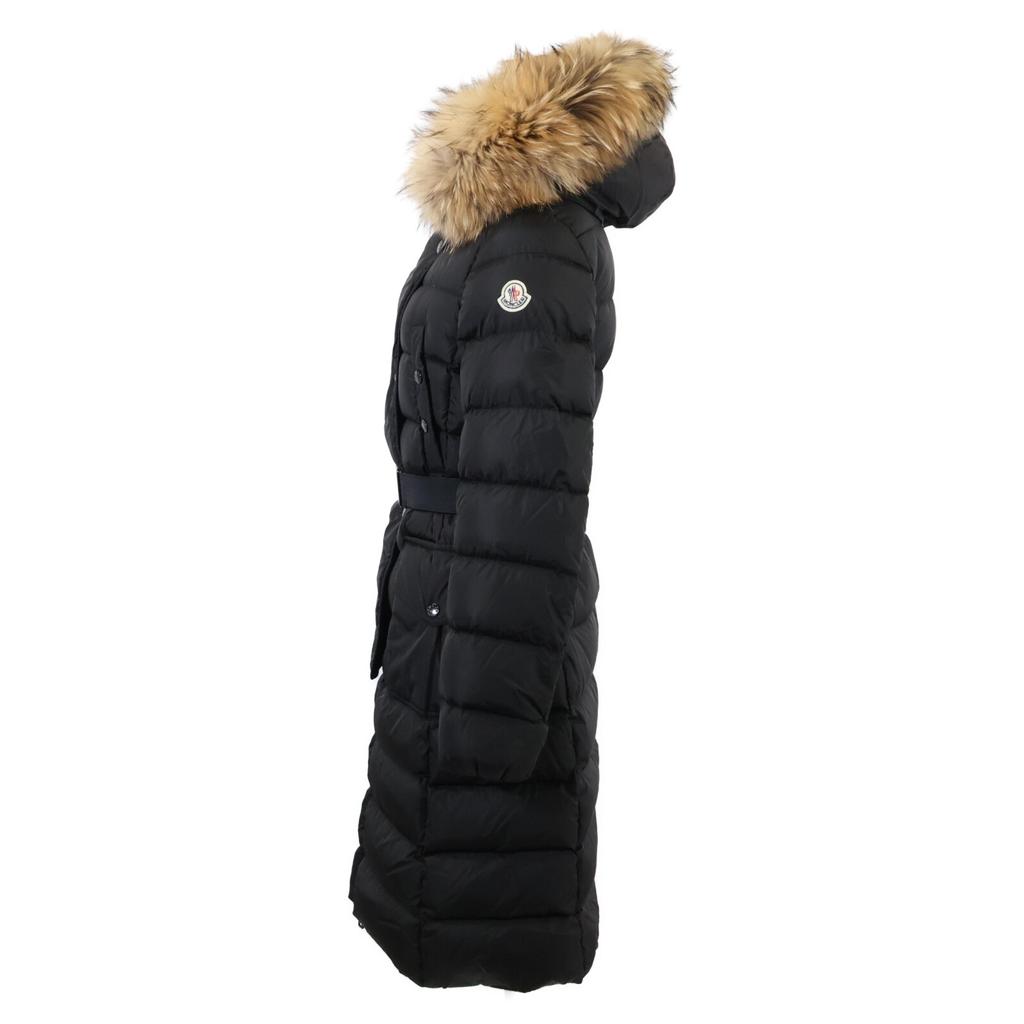 MONCLER [Domestic regular] KHLOE Chloe fur hooded down jacket coat 00 blackUsed