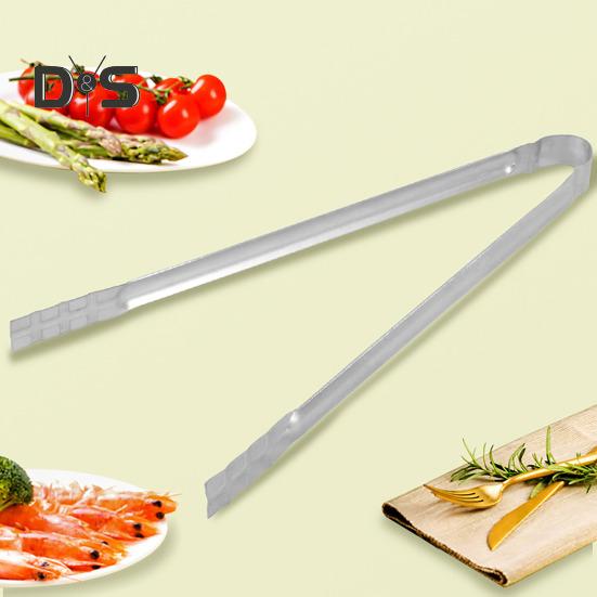 Barbecue Charcoal Tong Ergonomic Design Heat Resistant Multipurpose Metal Handle Grill Food Clip Cooking Tool