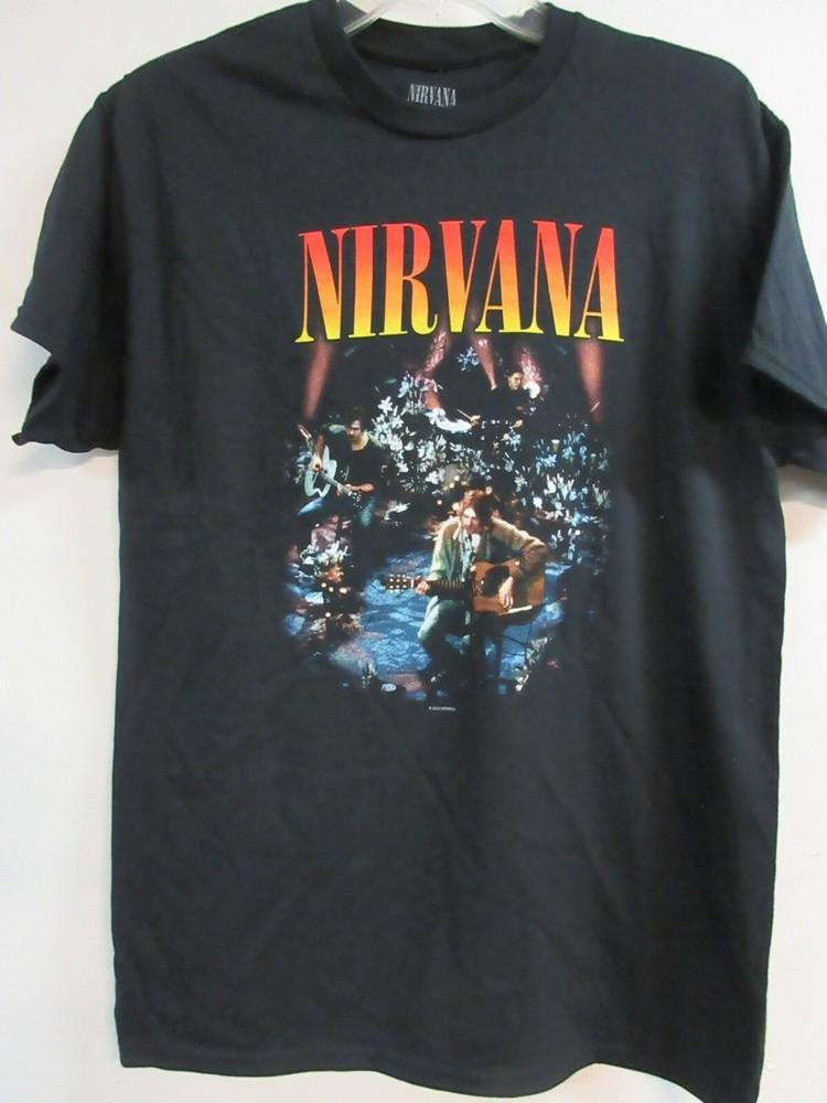

ОФІЦІЙНИЙ МЕРЧ NIRVANA 2023 ЛІЦЕНЗІЯ ЖИВИЙ ГУРТ КОНЦЕРТ МУЗИКА Середня Унісекс Футболка XXL