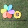 Colorful Sunflower Windmill Toy Kids Diy Outdoor Toys Garden Yard Decoration
