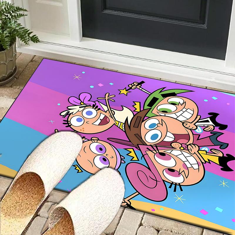 Magical Friendship Timmy Adventure Office Rug Chair Mat, Game Carpet, Suitable for Front Door, Bedroom, Living Room, Desk, Holiday Gift