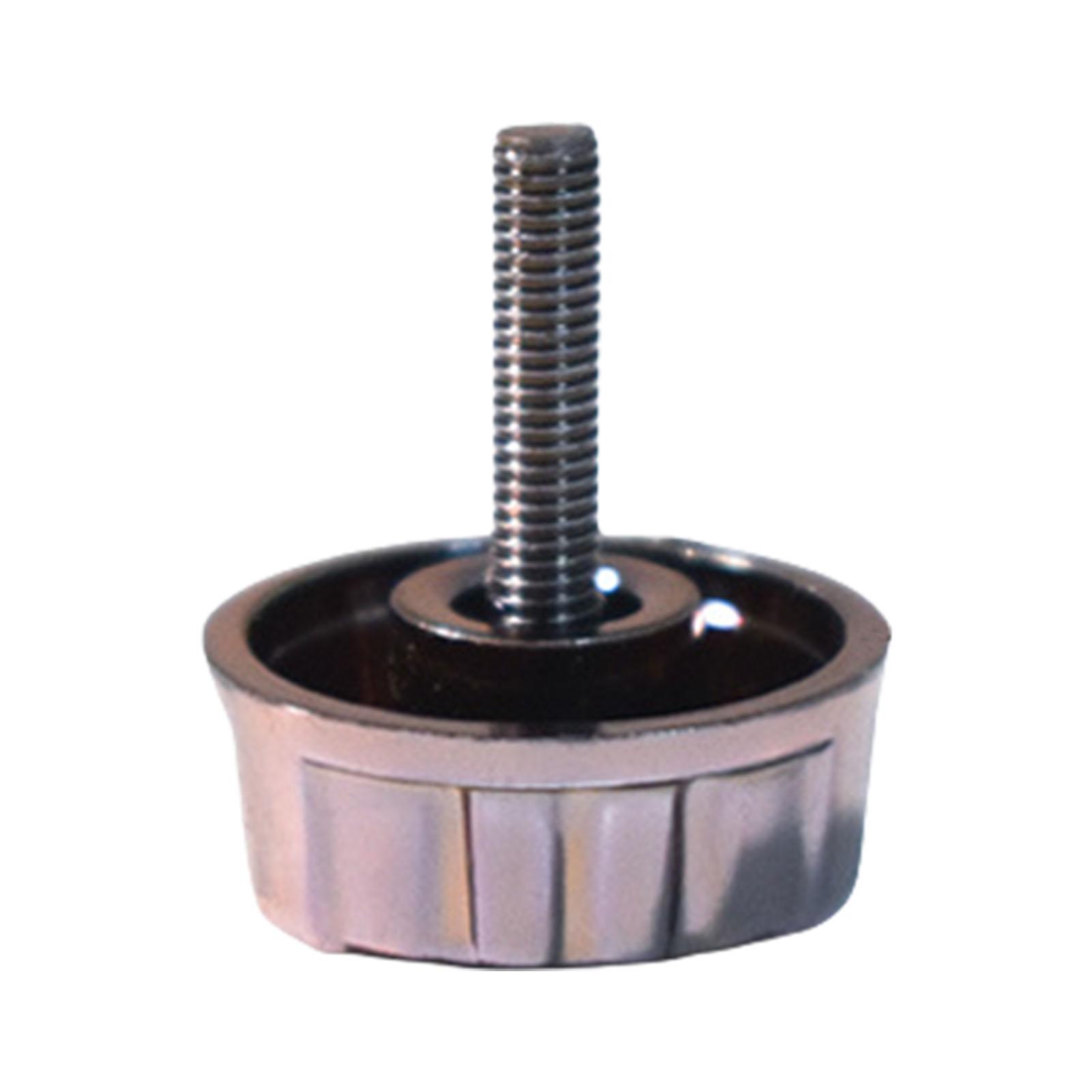 

Винт для ручки рыболовной спиннинговой катушки, колпачки для винтов ручки рыболовной катушки, полуметаллическая гайка ручки рыболовной катушки кофейный