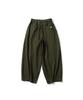 ANGLAN Long Tuck Wing Balloon Pants - Khaki