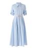 Elegantly Stylish Tencel Cotton Shirt Dress for a Fashionable Commute – Spring/Summer Collection