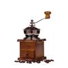 1PCS Vintage Handmatige Koffiemolen Burr Handzwengel Koffiemolens Houten Vintage Stijl Hand Koffiemolen Klassieke Koffie