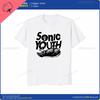 The Unique Sonic Youth Retro Rock Tshirt Is a Fashionable and Trendy Streetwear for Casual Shortsleeved Cotton Men and Women
