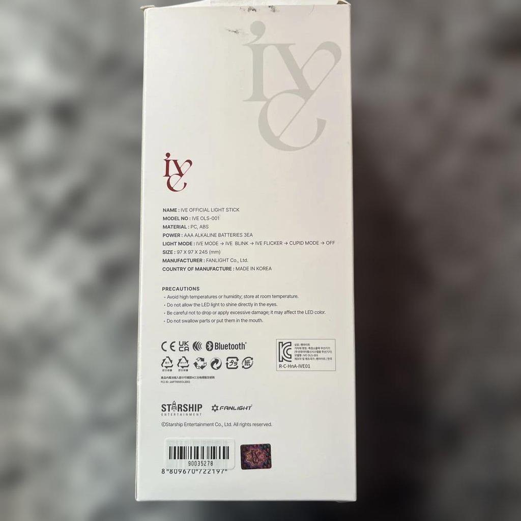 [USED] IVE Official Lightstick