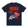 Men's & Women's New Vintage T‑Shirt with Akira 1989 Japanese Anime Movie Harajuku Casual Graphic Print Women And Men T-shirt