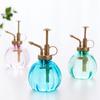 350MLRetro Plant Flower Watering Pot Home Spray Bottle Garden Hand Press Water Sprayer Plastic Bonsai Sprinkler Bottle Container