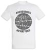 No Frontiers No Nations Men's T-Shirt Ebony Love Black Power Lives Fist Matter