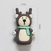 Cartoon Bear Cat Paw Silicone Protective Cover for Cuticle Scissors and Tweezers