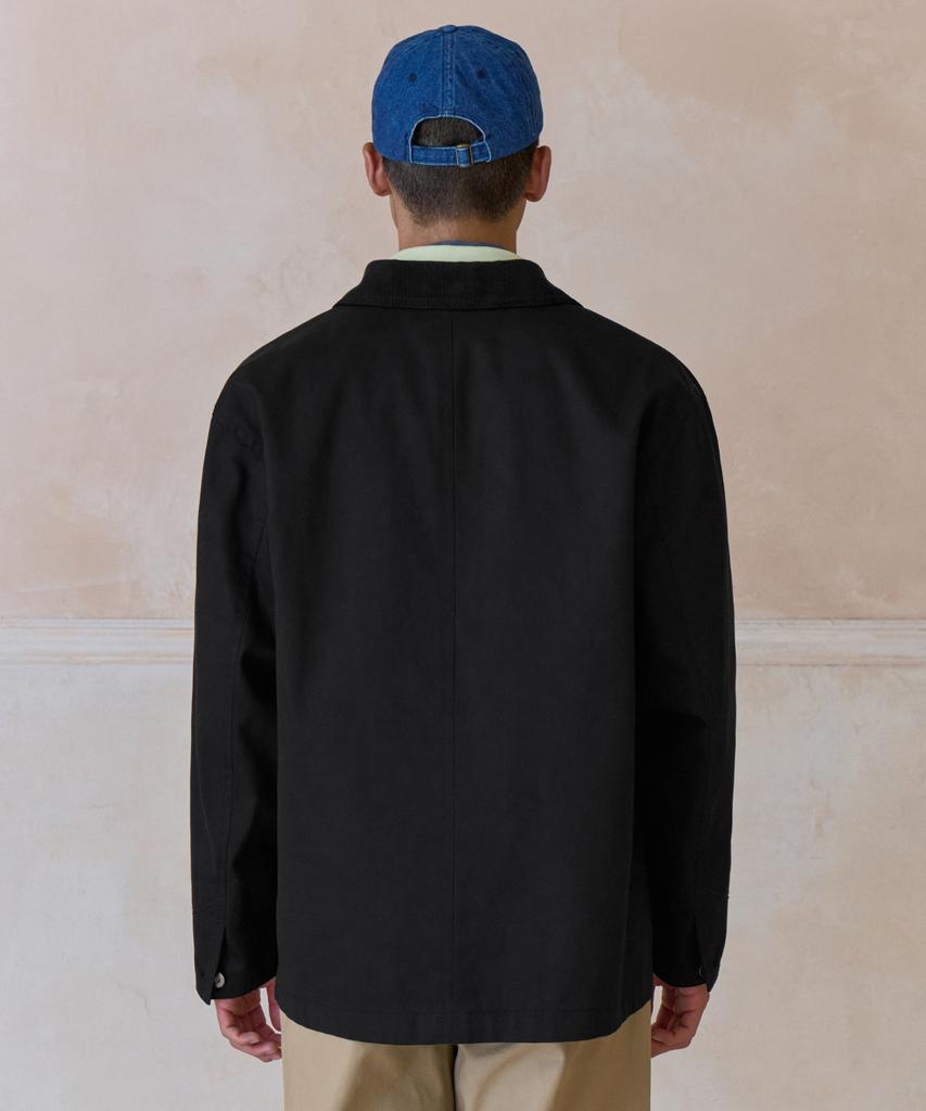 Musinsa Standard Cp Twill Chore Jacket [Black]