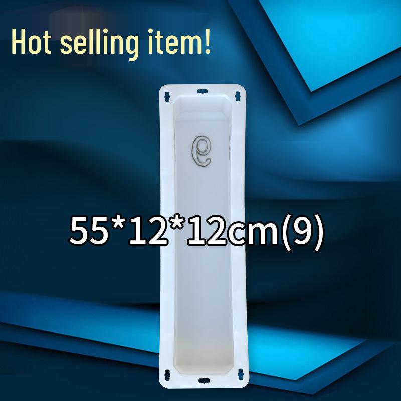 Beton Waarschuwingspaal Mal - 100m Markeerbord Mal