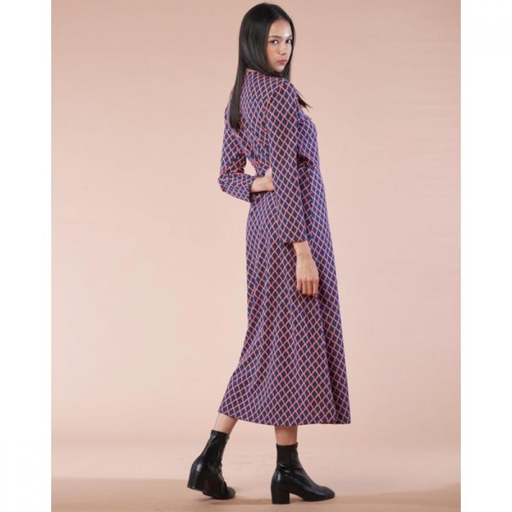 Creora Lip Balm Signature Flare Long Wrap Dress Ldm07cs01